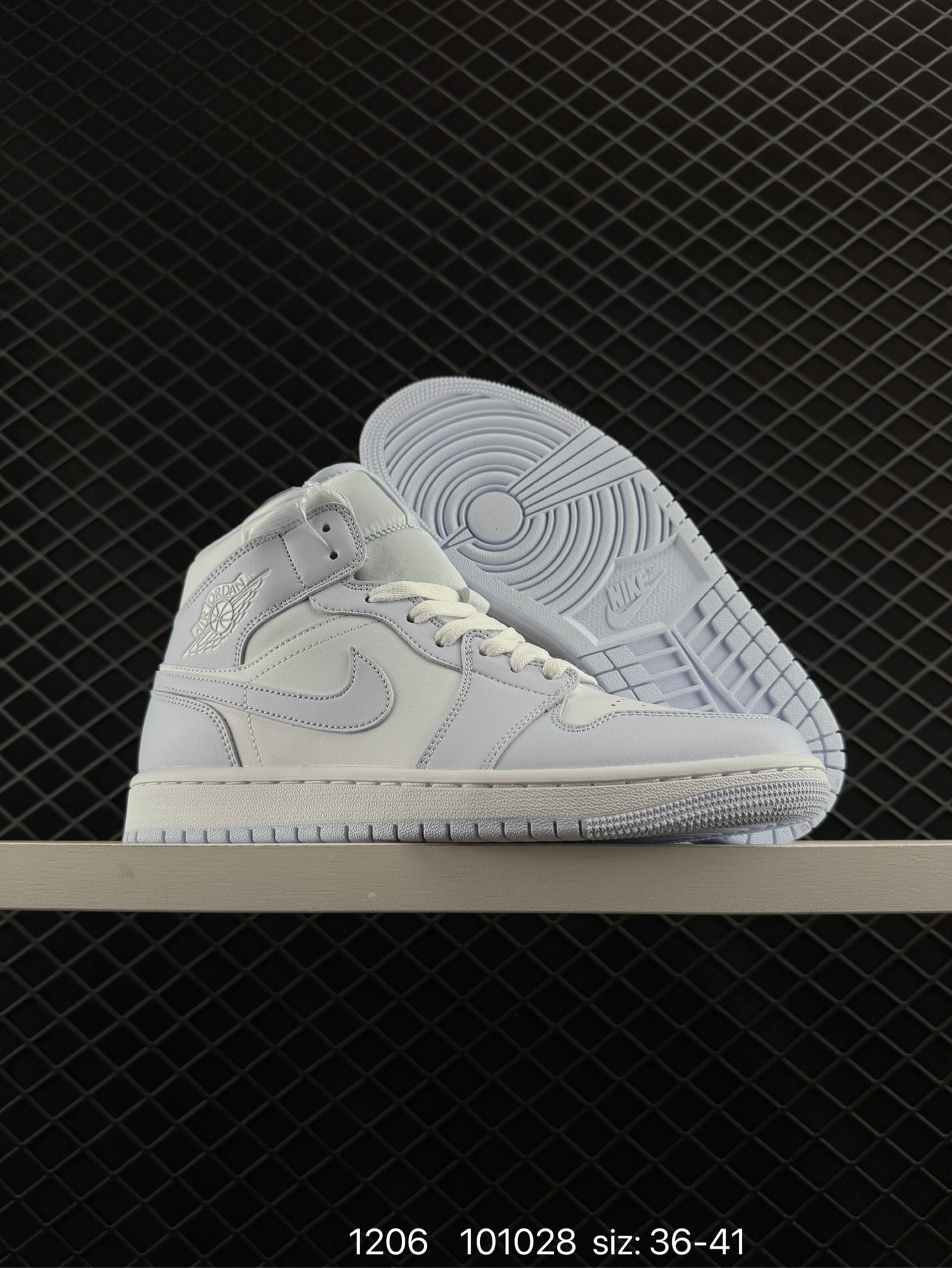 Nike Air Jordan 1 Mid “Milan”Light Bone